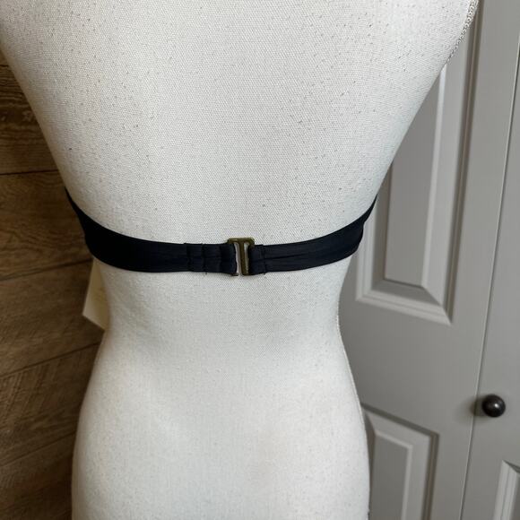 Andie Swim The Scala Top Strapless Bandeau in Black Size XS NWT - Picture 6 of 11
